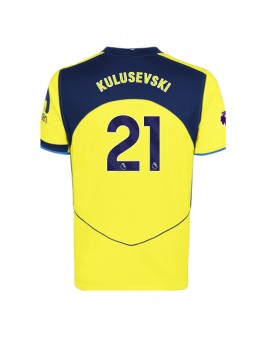 Muži Futbalové oblečenie Tottenham Hotspur Dejan Kulusevski #21 2025-26 Krátky Rukáv - Tretina